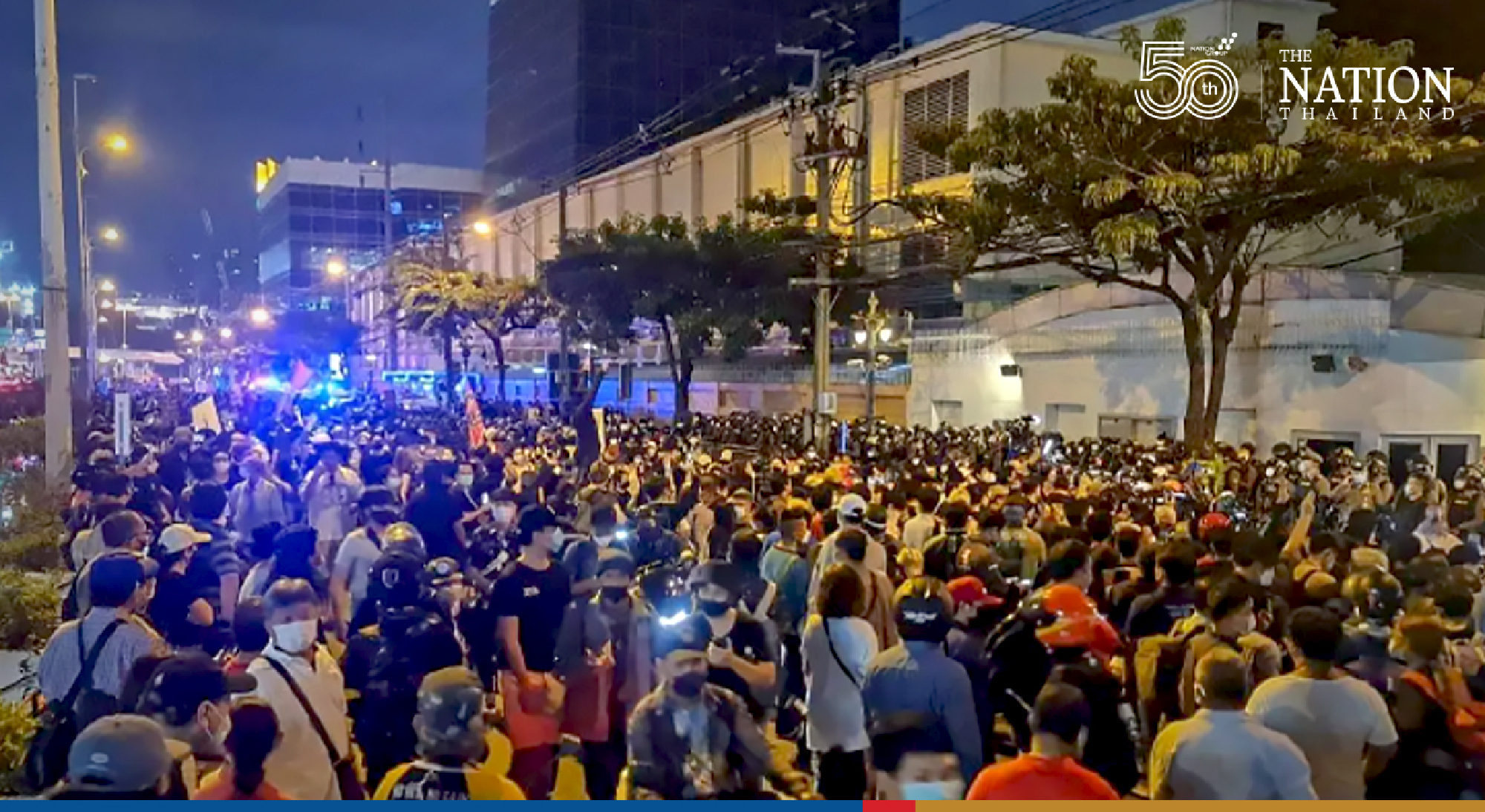 Timeline of Sunday’s rally from Pathumwan Intersection to Germany Embassy