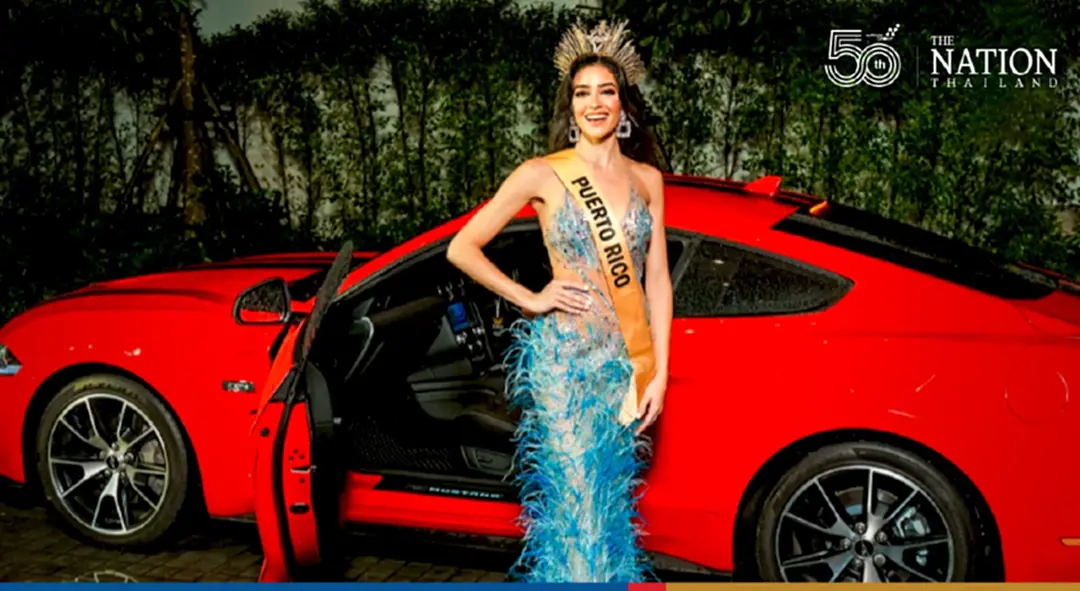 Grand International queens arrive at their first Phuket gala in spectacular style