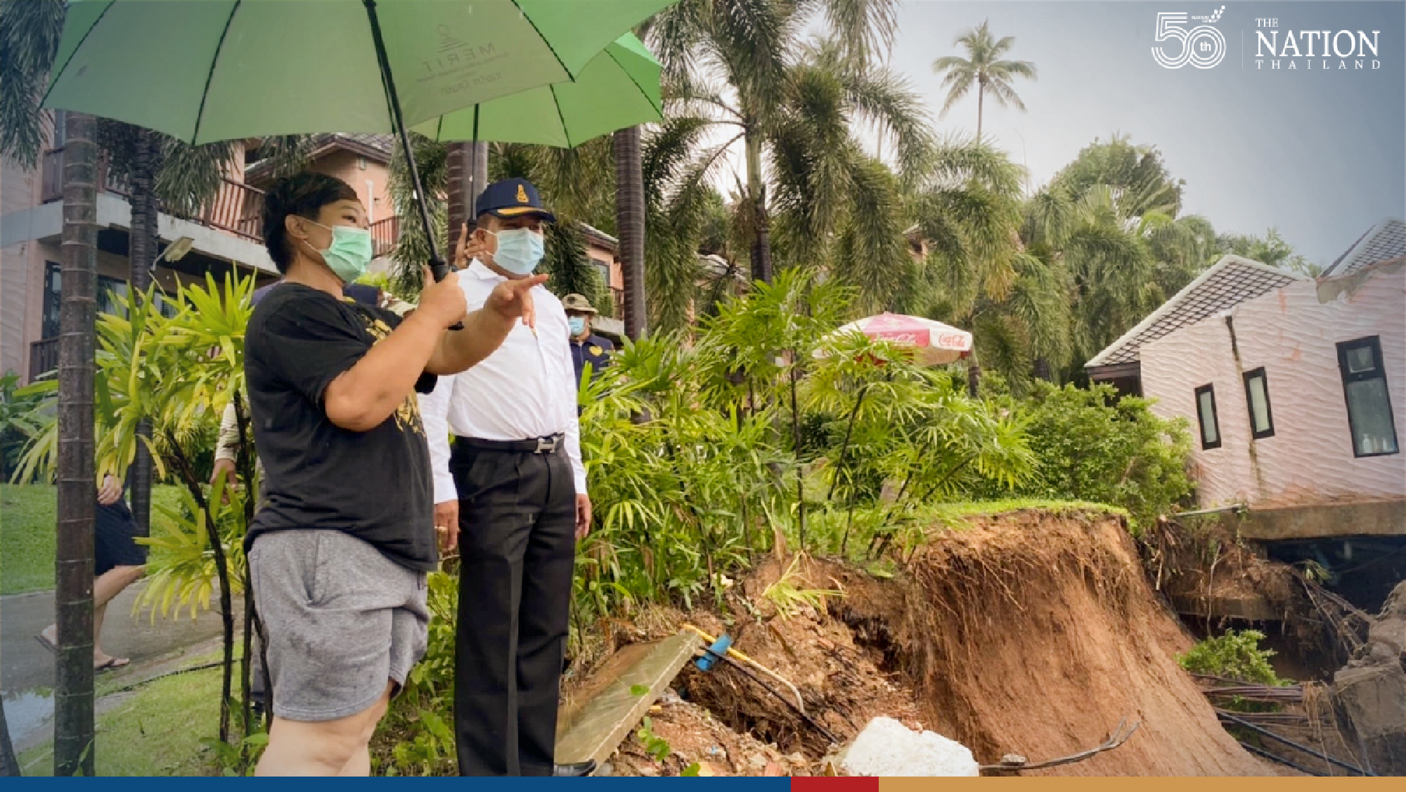 8 villas in Samui resort collapse in landslide triggered by heavy rain