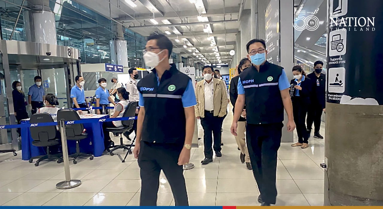 Suvarnabhumi Airport restaurants checked for Covid-free setting