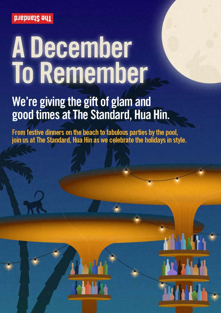 The Standard, HUA HIN Goes Glam This Festive Season With Celebrations On Thailands Gulf Coast