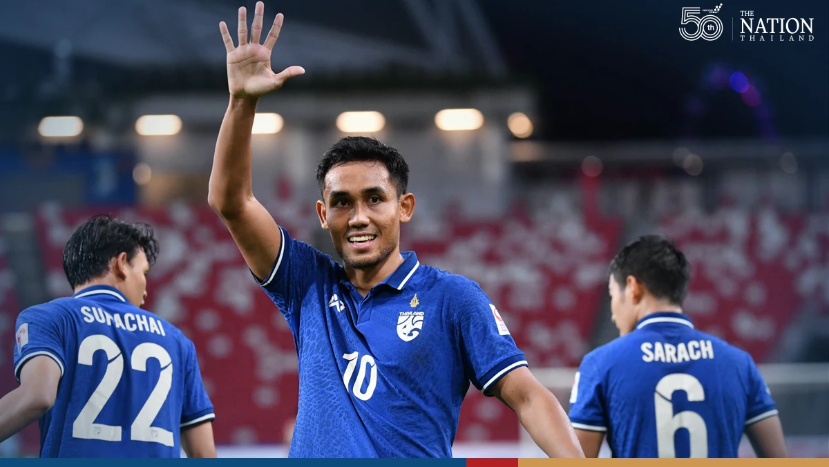 Thailand crushes Myanmar 4-0 at AFF Championships