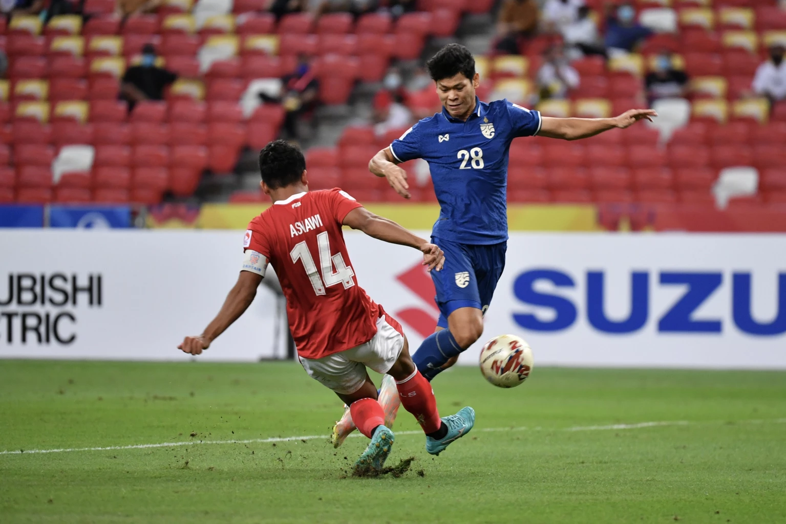 Thailand win over Indonesia 4-0  AFF SUZUKI CUP 2020 final first leg