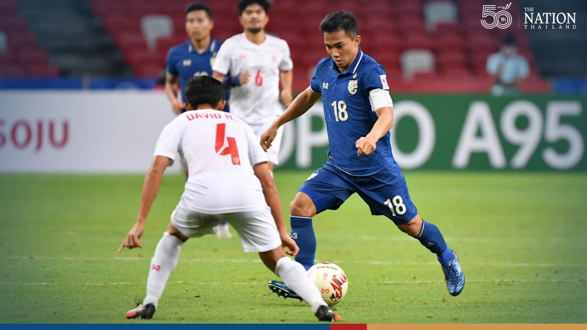 Thailand crushes Myanmar 4-0 at AFF Championships