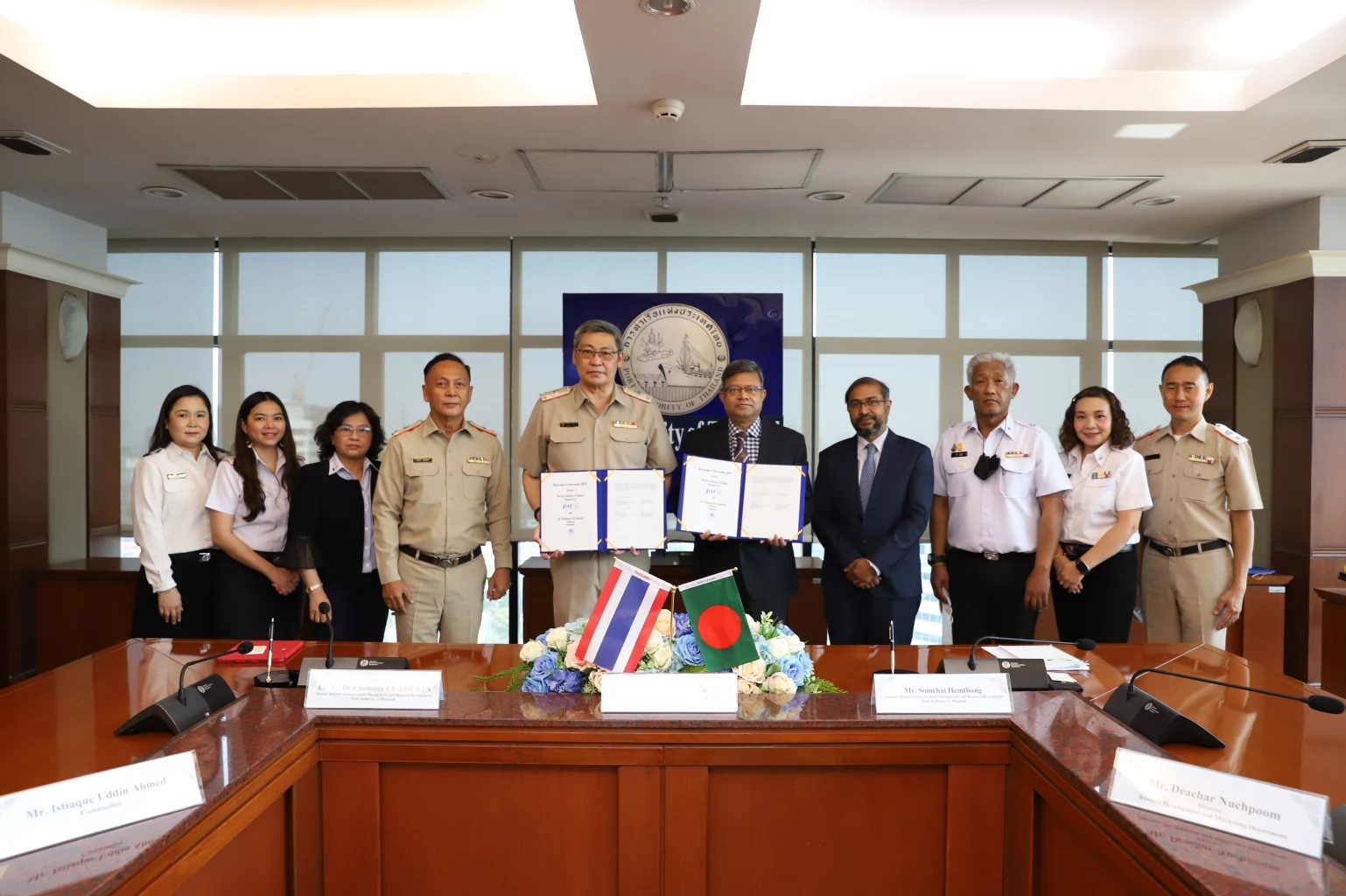 Ranong, Chittagong ports sign MoU to launch shorter sea freight route