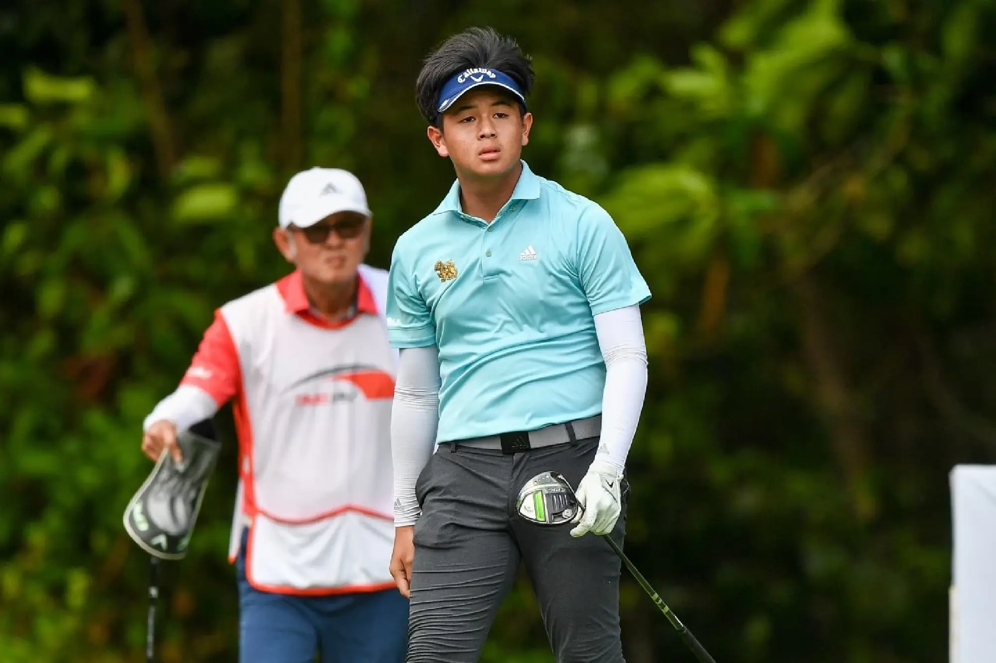 “Tiger” Witchayapat Leads Hotshot Sadom By A Shot at Thailand Mixed #5