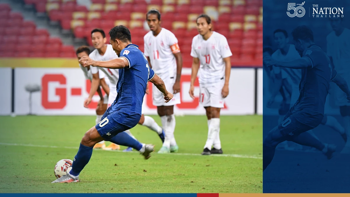 Thailand crushes Myanmar 4-0 at AFF Championships
