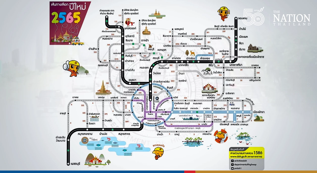 Best routes out of Bangkok during New Year break