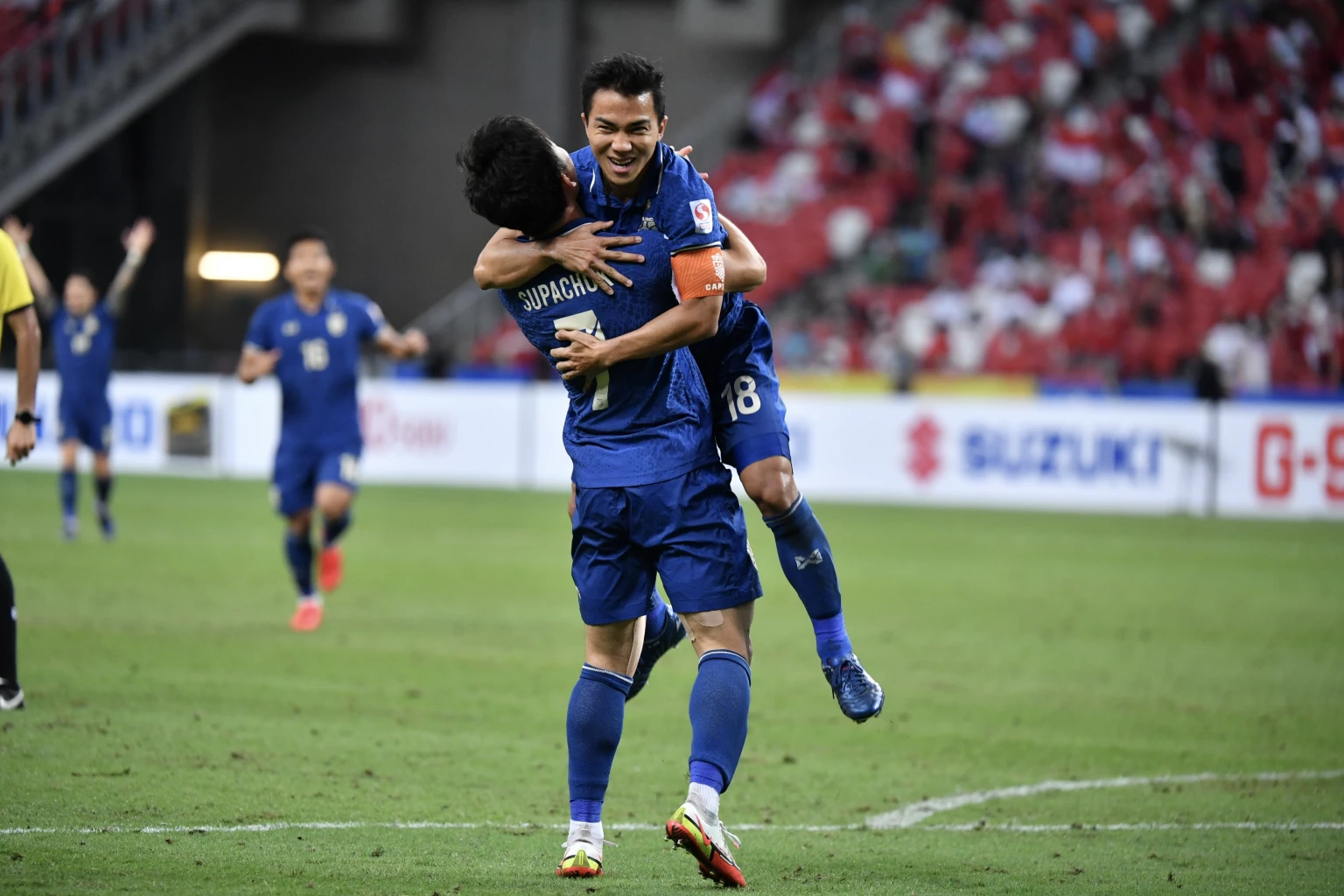 Thailand win over Indonesia 4-0  AFF SUZUKI CUP 2020 final first leg
