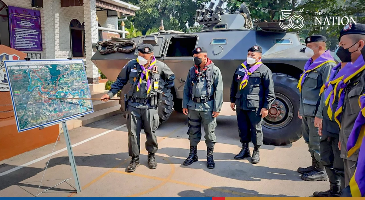 Tight security in Mae Sot after clashes break out in Myawaddy