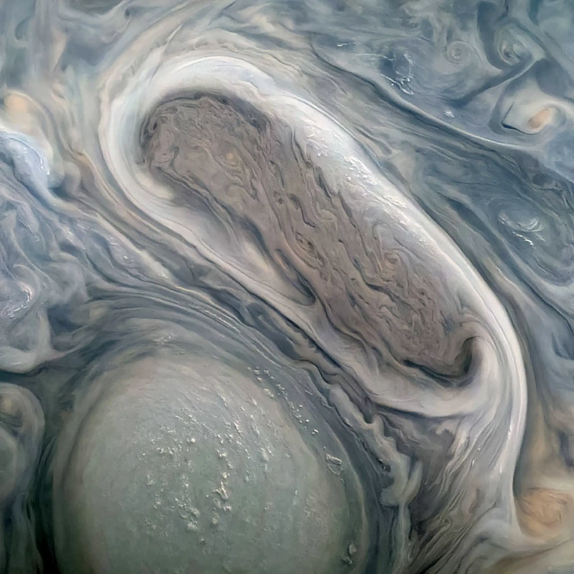 NASA releases new photos of Jupiter - and a recording of its moon that sounds like R2-D2