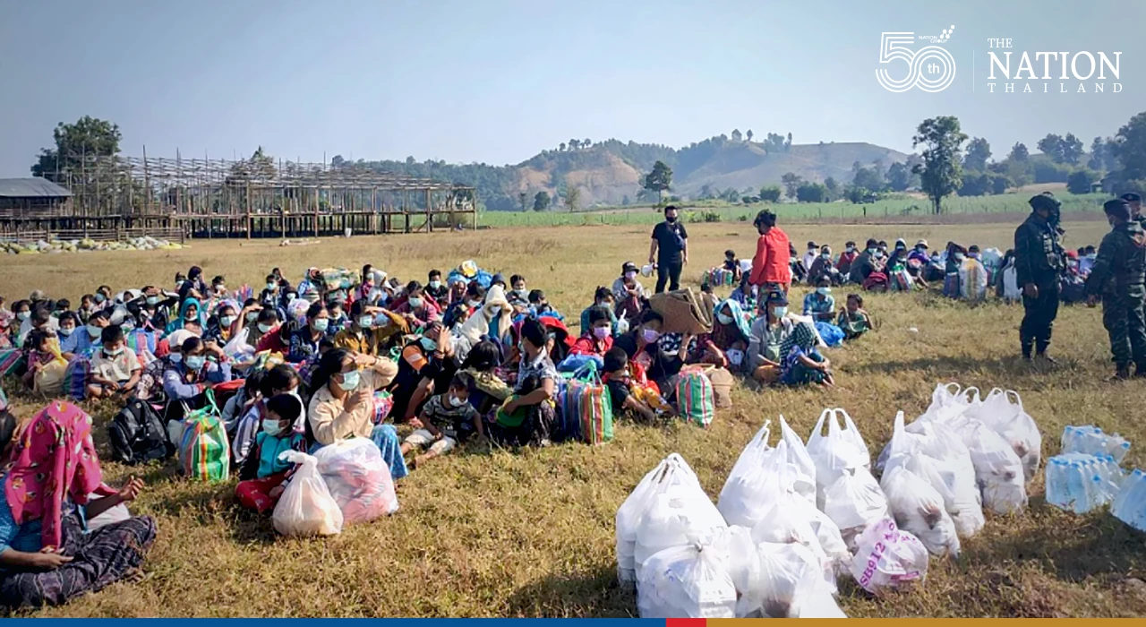 Tight security in Mae Sot after clashes break out in Myawaddy