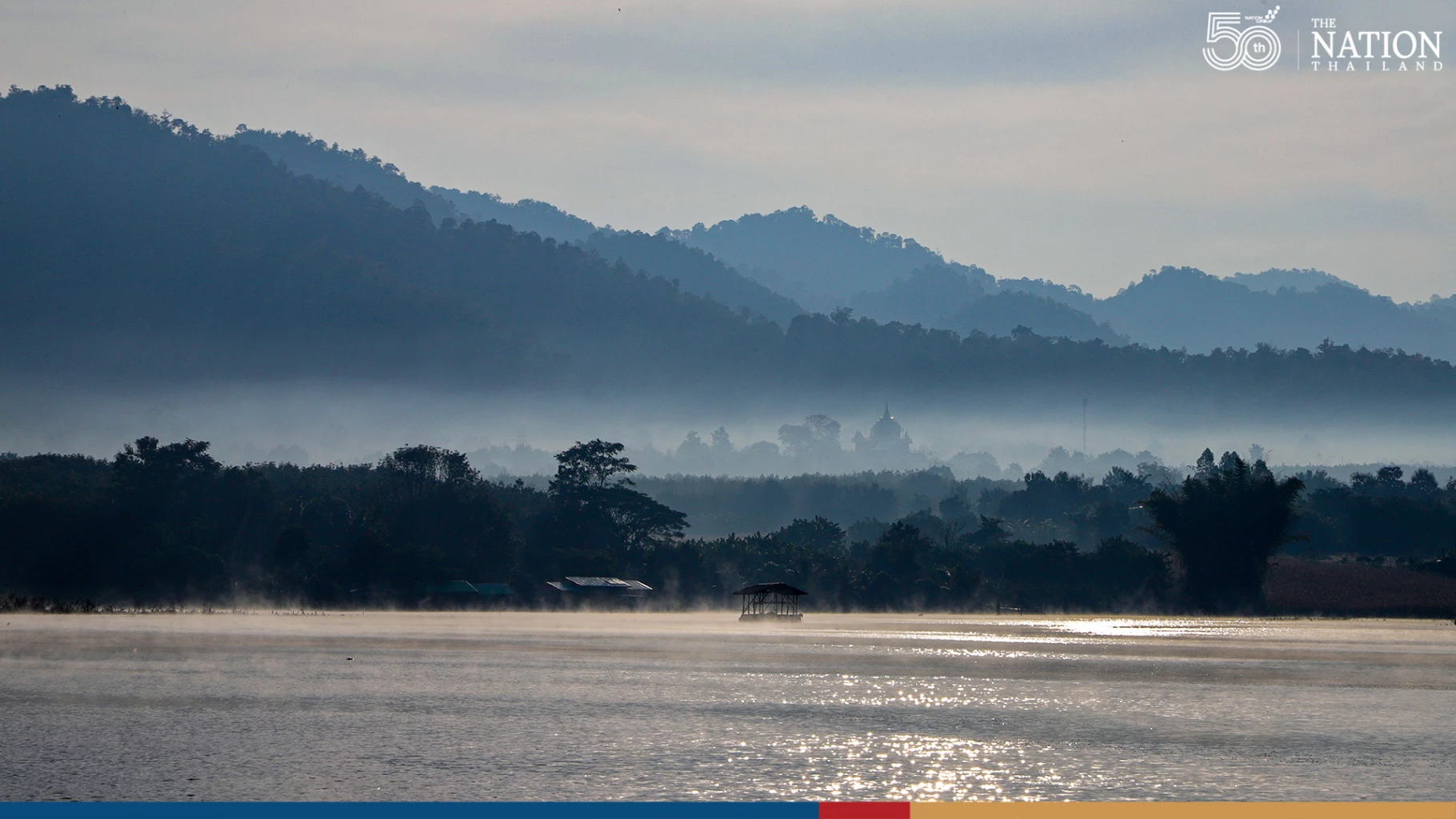 Head to Kanchanaburi’s Srinakarin Dam for starry nights and chilly mornings