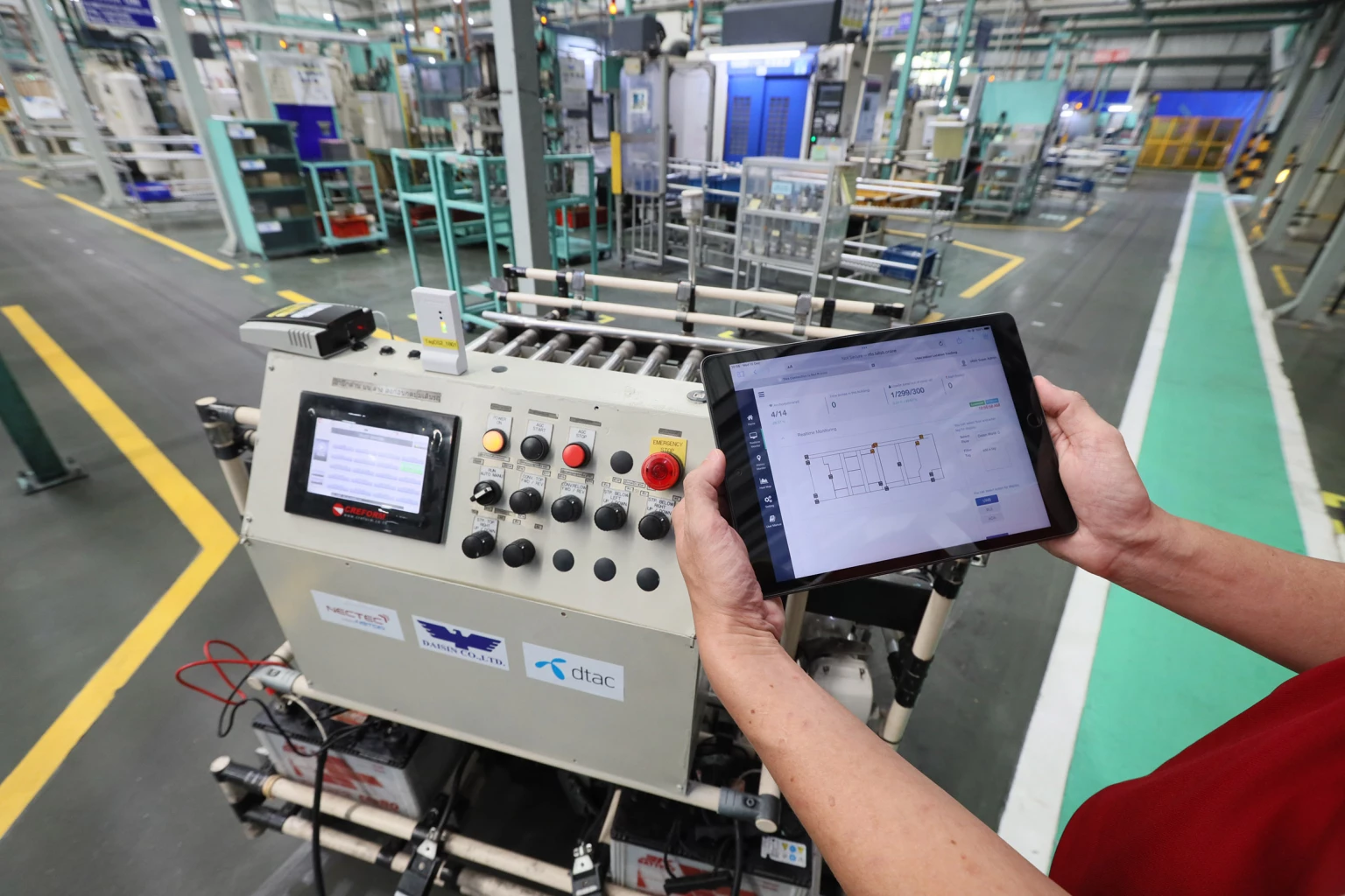 dtac partners with Daisin and NECTEC to supercharge the auto parts industry using 5G technology