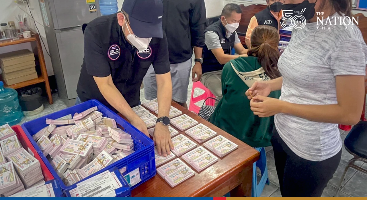 3 lottery scammers caught red-handed in Loei