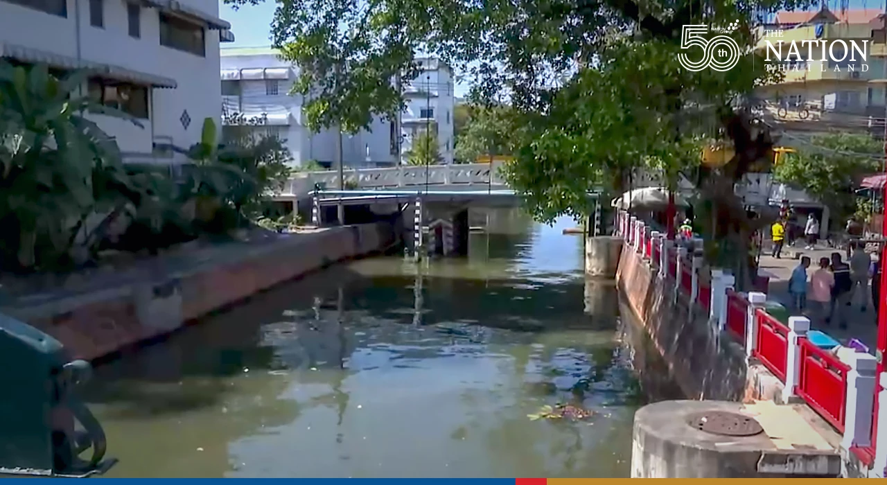 Renovation of Bangkok’s Banglamphu canal 40% complete