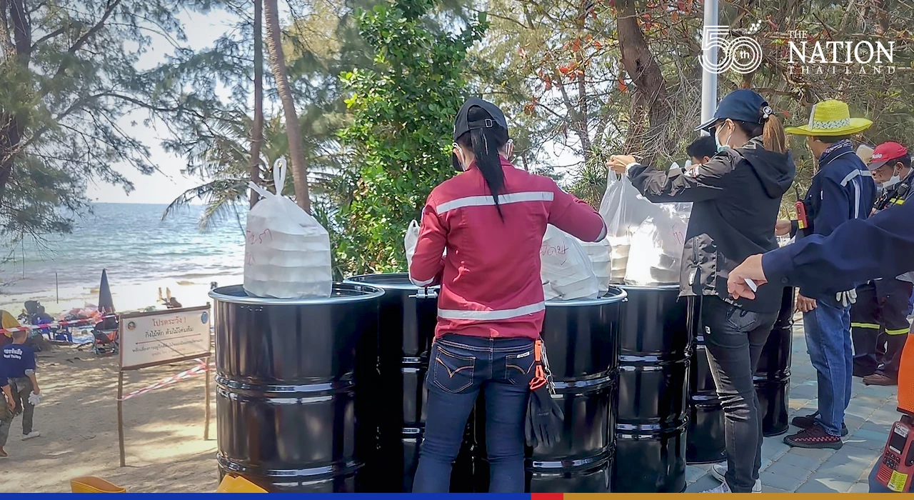 Rayong oil spill clean-up may violate law, environmentalists warn