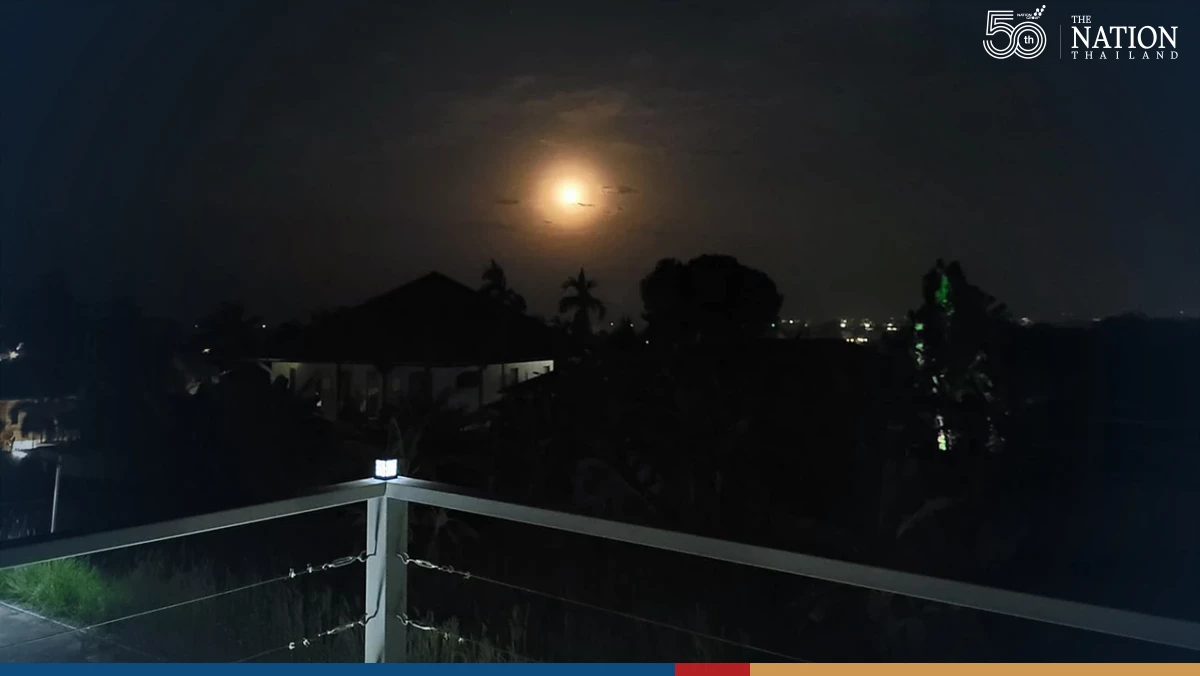 Micro full moon spotted on Tuesday night by Thais in several areas
