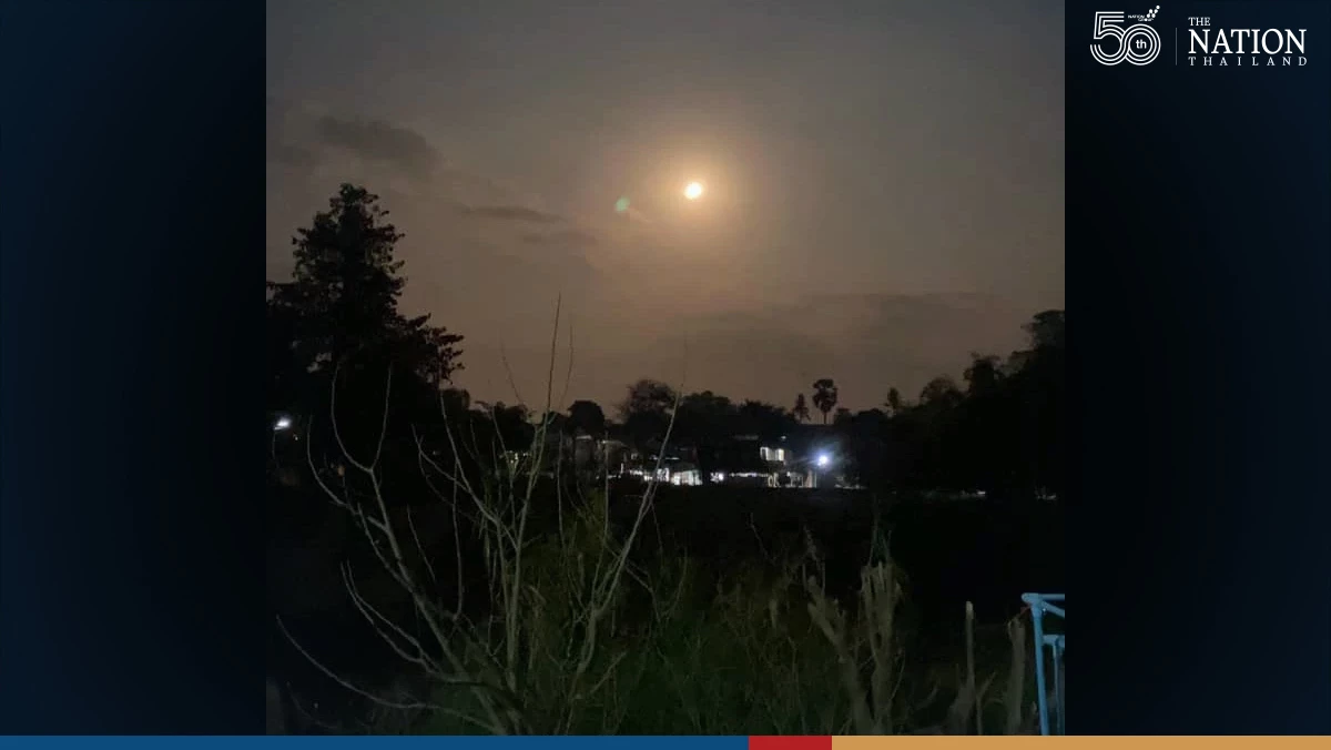 Micro full moon spotted on Tuesday night by Thais in several areas
