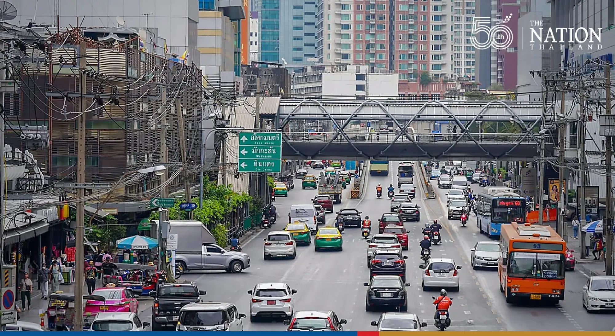 Bangkok streets roar back to life after New Year hols