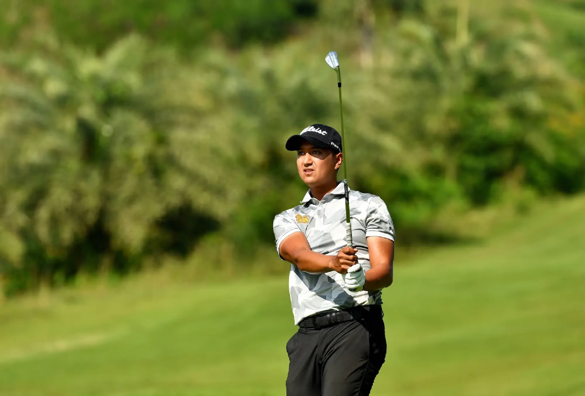 Hole in one, eagle finish puts Chan in control