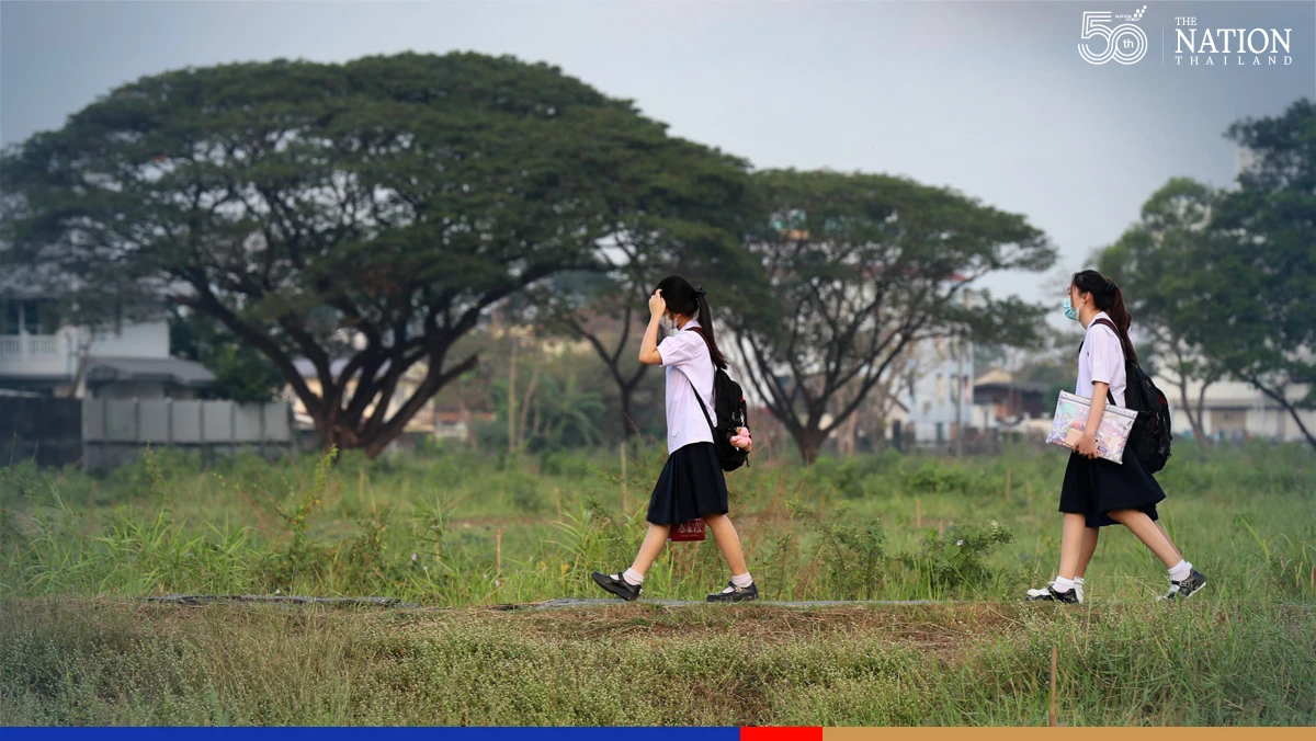 Schools reopen in Thailand