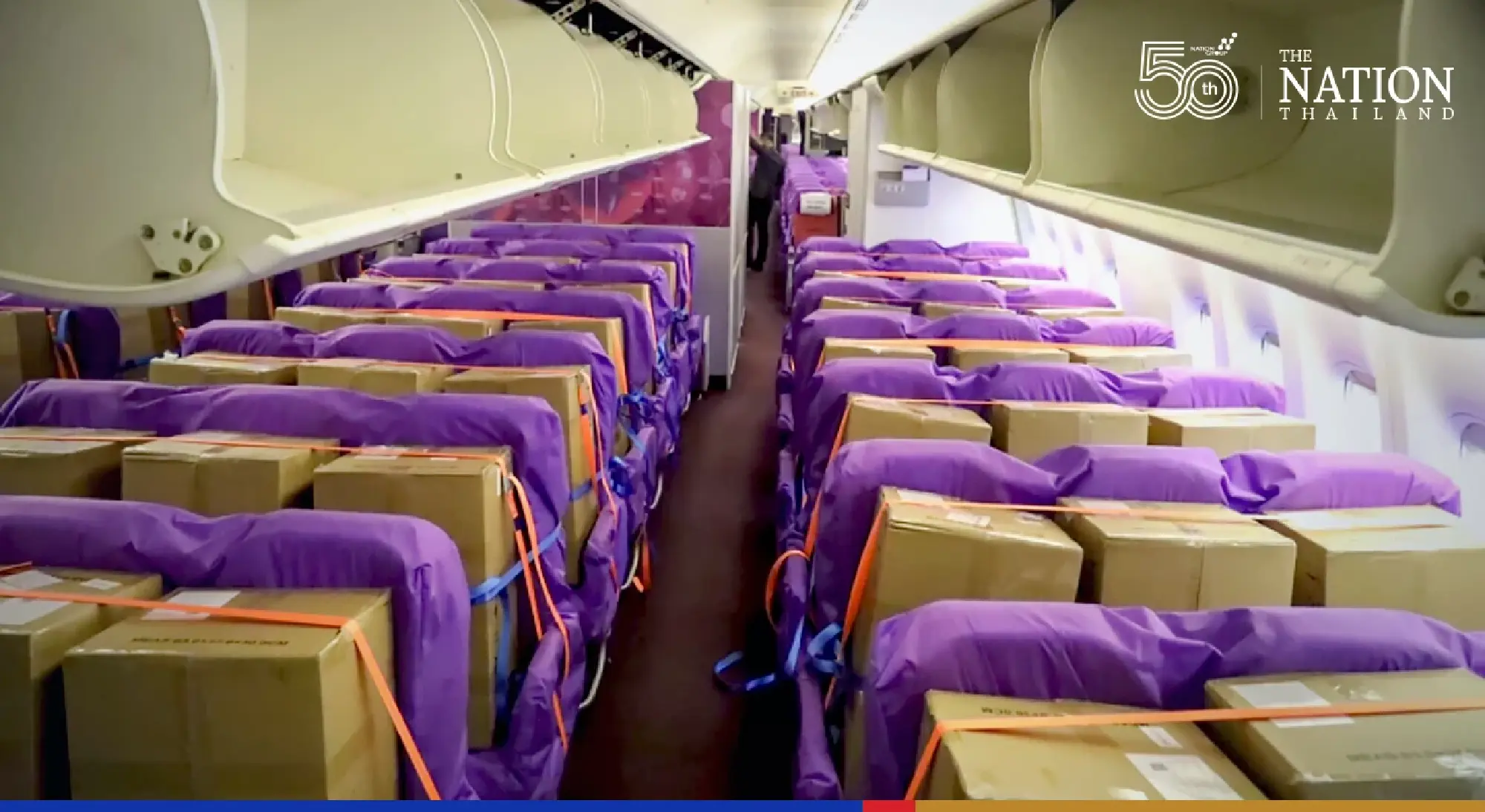 THAI operates first space-saving ‘cargo-in-cabin’ flight to Australia
