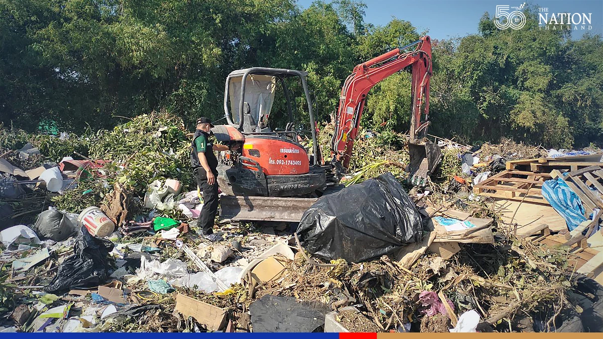Crackdown on illegal dumping in Bangkok uncovers 23 sites, 2 more culprits