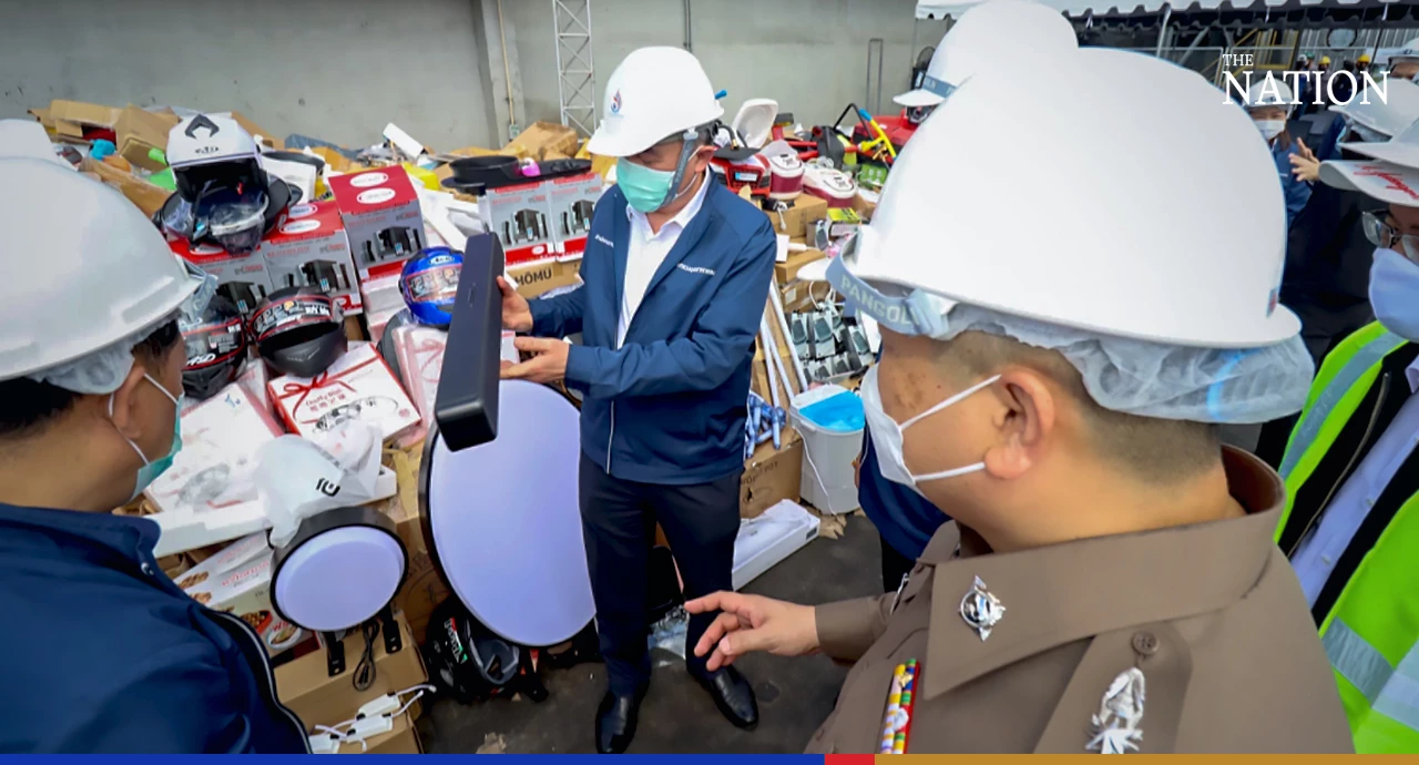 Over 1 million substandard industrial products incinerated