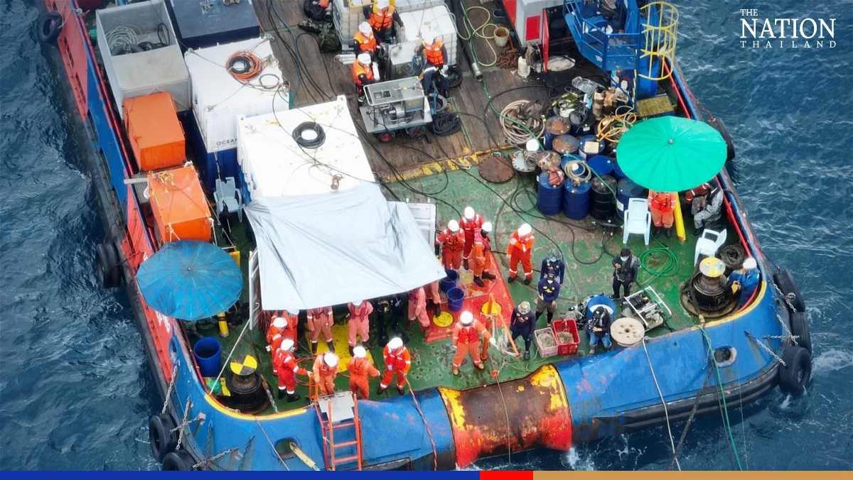 SPRC, agencies begin mission to seal undersea oil pipe damage