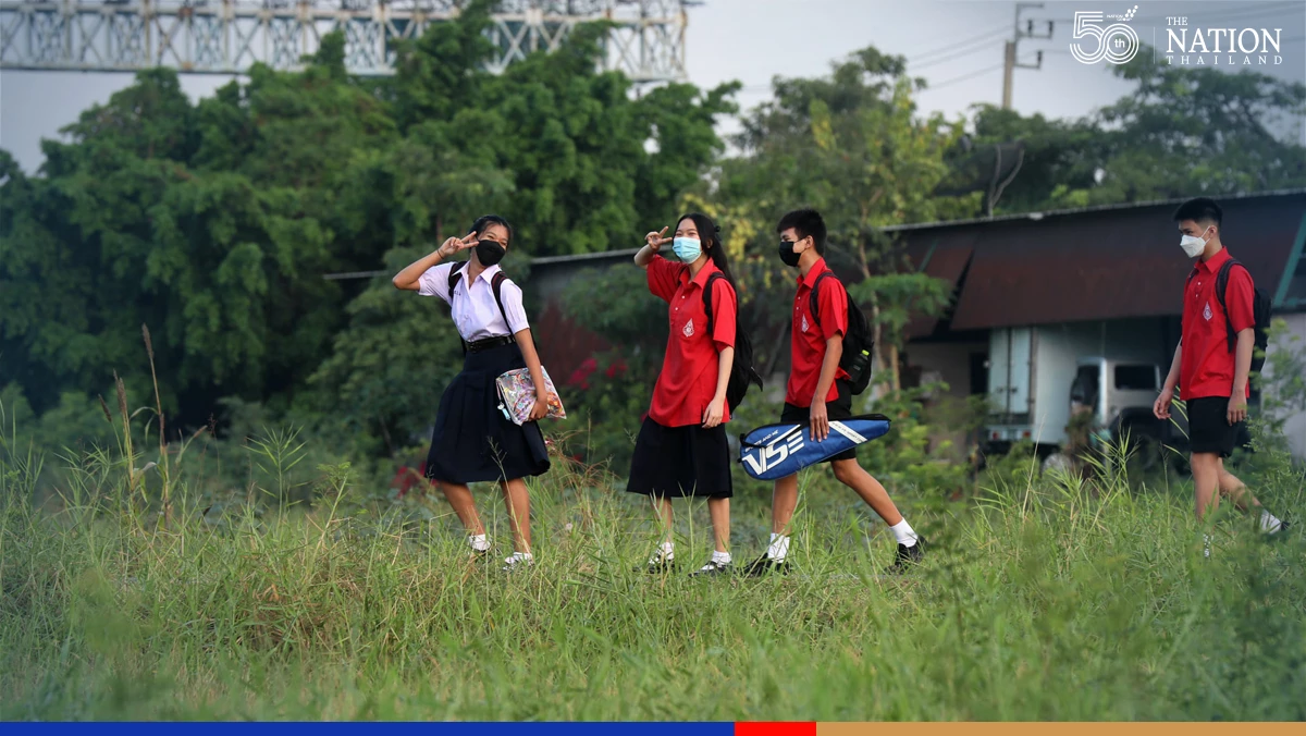 Schools reopen in Thailand