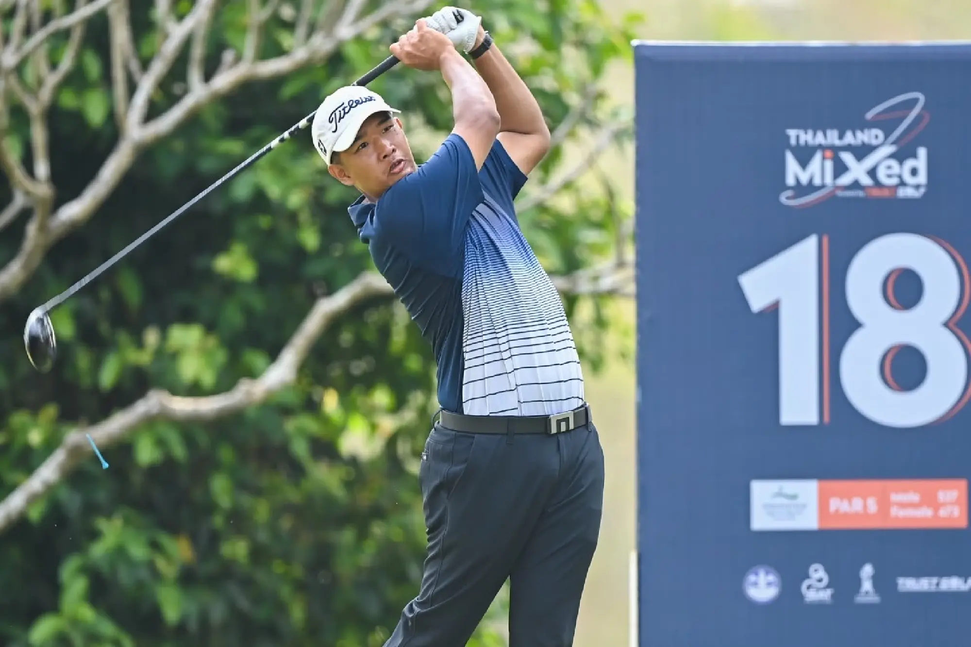 17-year-old Chanettee enjoys perfect round to lead Thailand Mixed Halfway