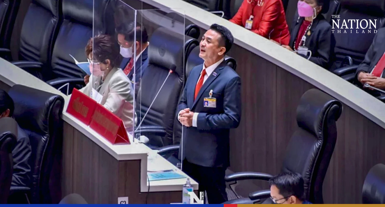 Opposition leader calls for House dissolution, slams govt for economic woes