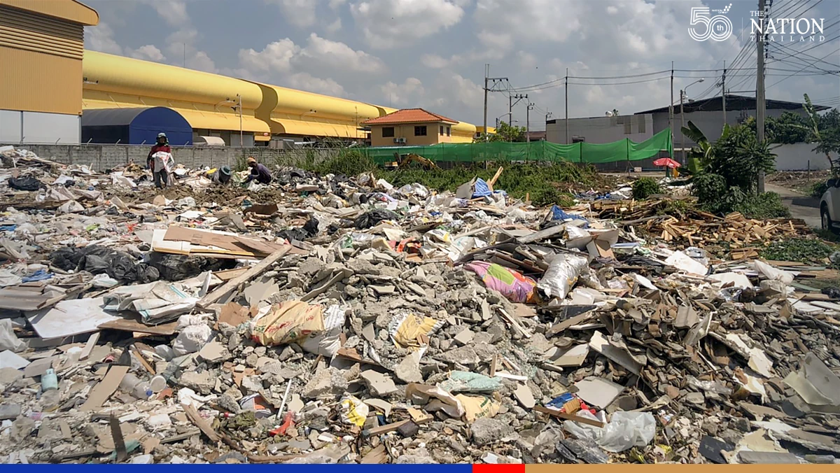 Crackdown on illegal dumping in Bangkok uncovers 23 sites, 2 more culprits