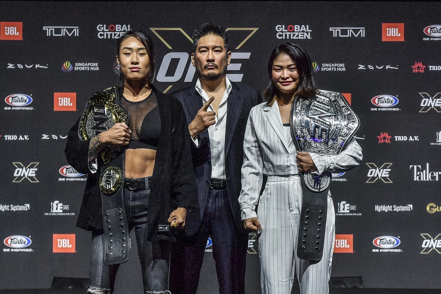 ONE Championship Unveils New ONE World Title Belt and TUMI Partnership at ONE X