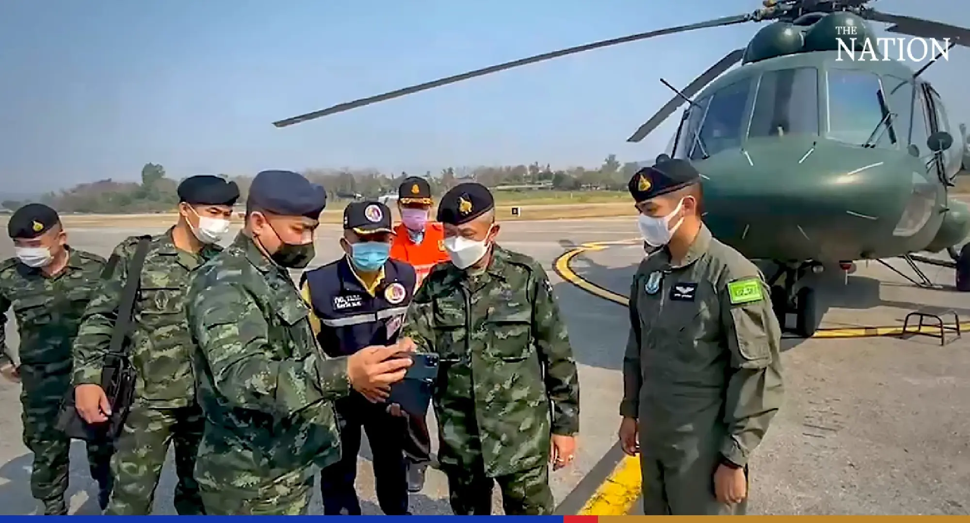 Army chopper succeeds in smothering Mae Hong Son wildfire