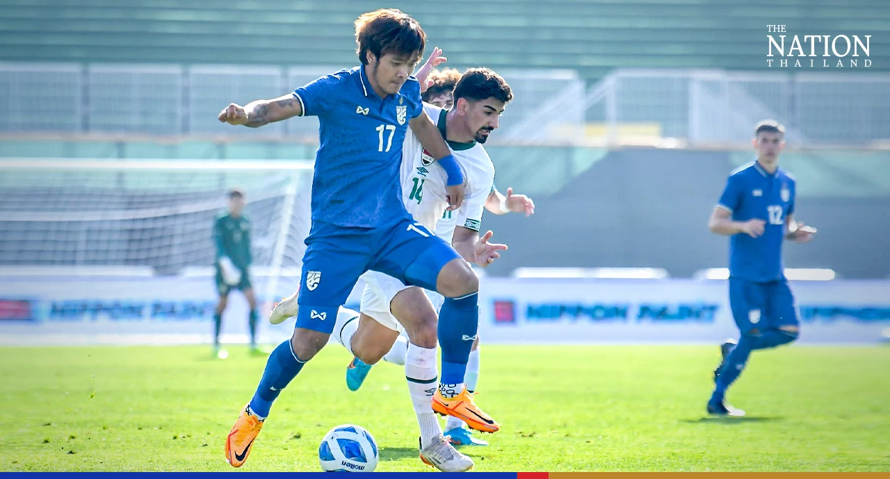 Thailand’s U23 team lose to Iraq 1-2 in 2022 Dubai Cup