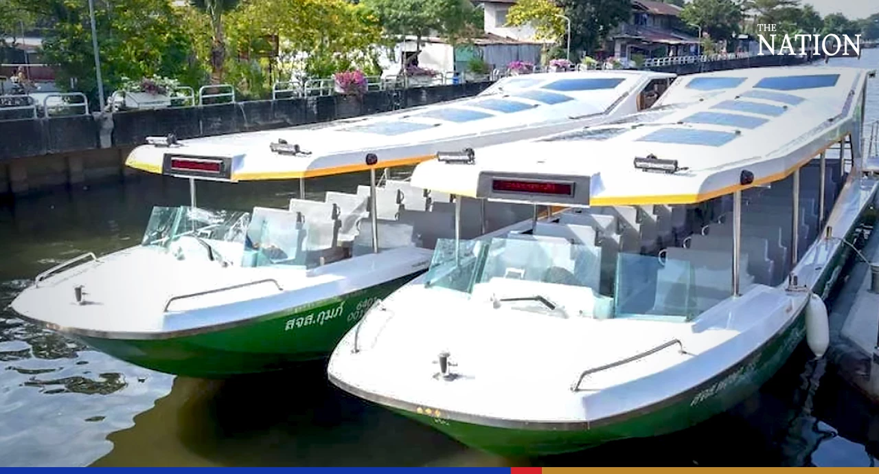 Saen Saep canal electric boats launch with free rides for six months