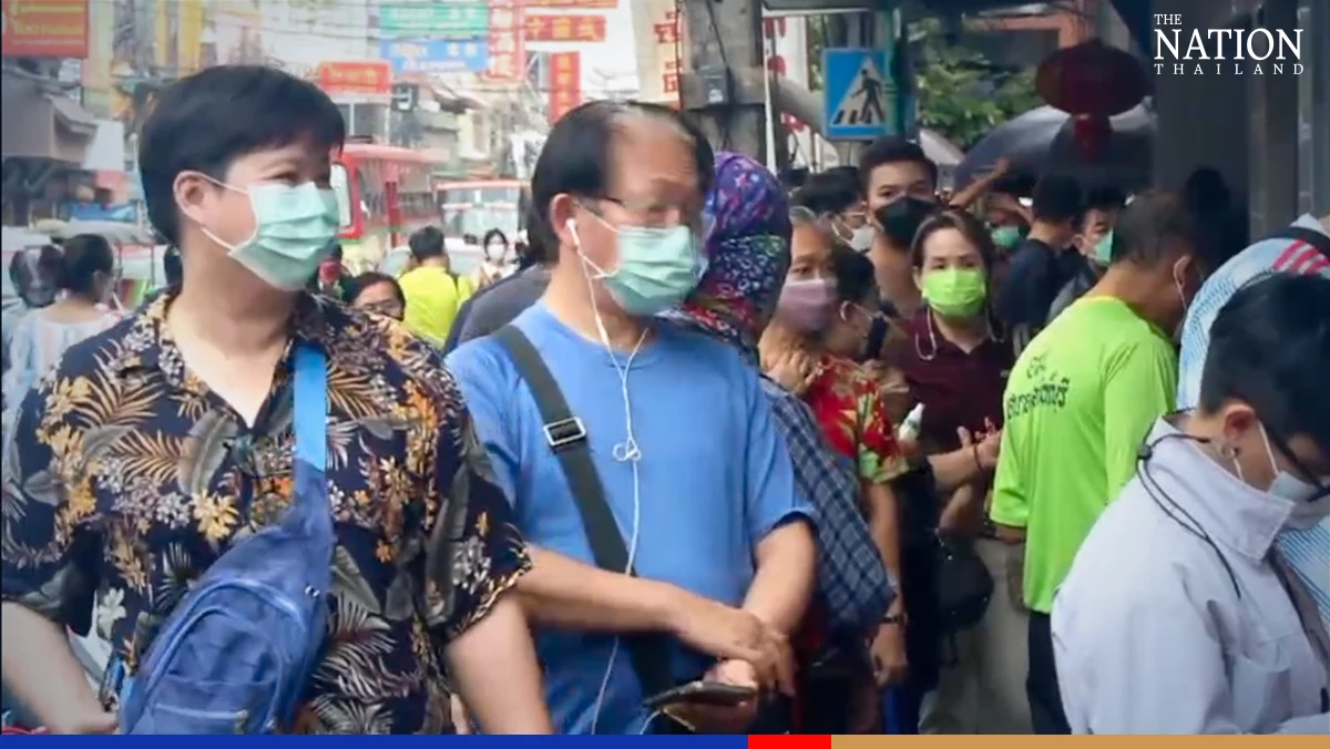 People flock to Bangkok's China Town to sell gold