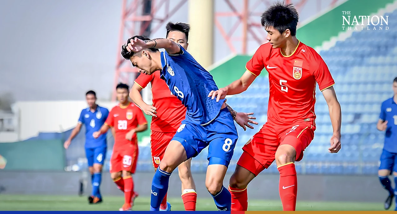 Thailand lose 4-2 to China in the Dubai Cup U23 tournament