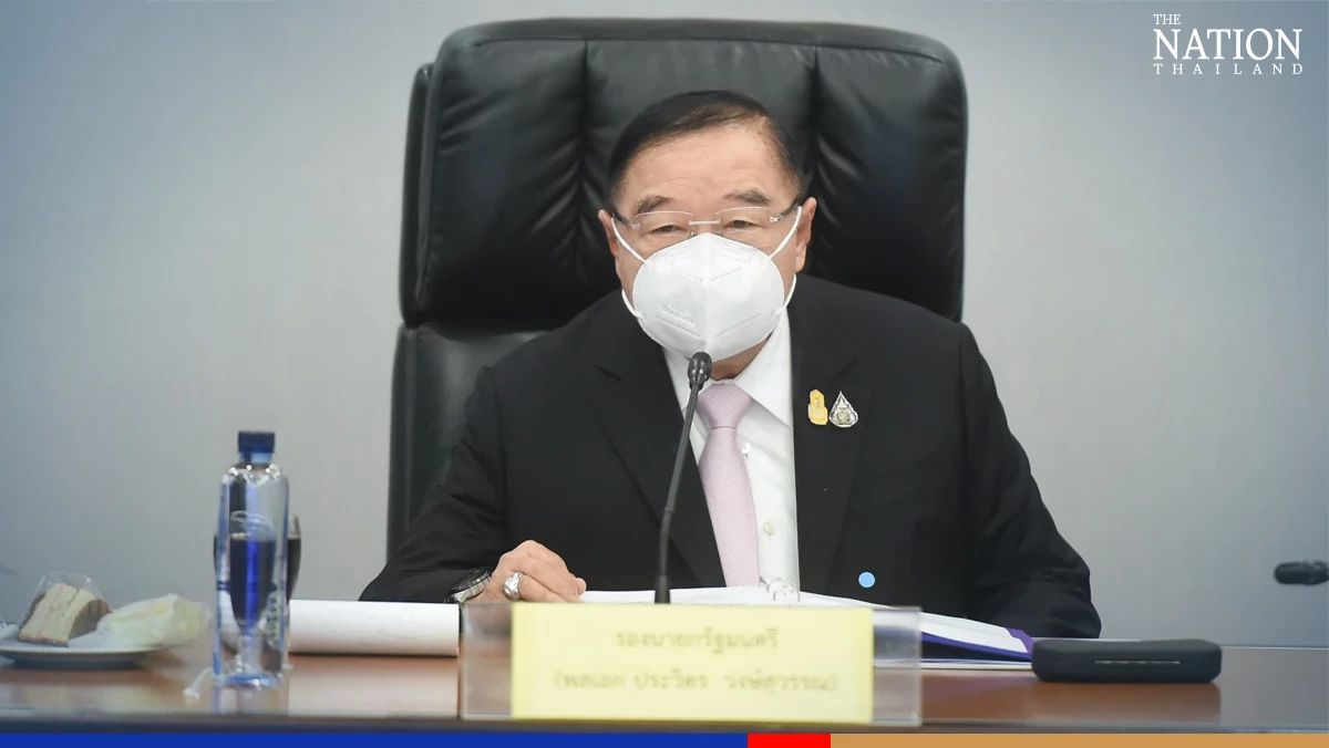 Prayut retort to Prawit’s House dissolution comment: It’s up to me