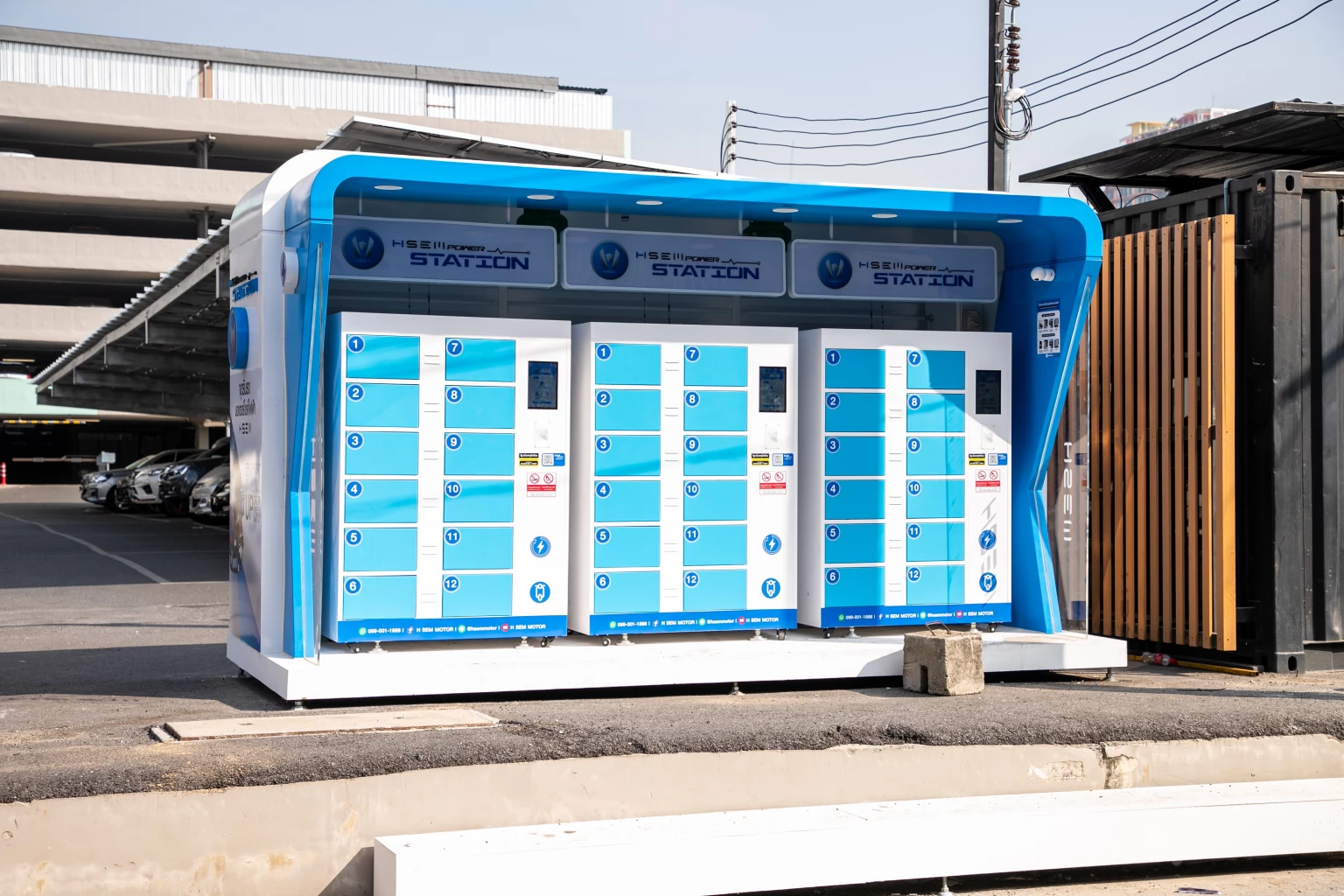 Chula installs EV charging stations on campus as SAMYAN SmartCity Project takes shape