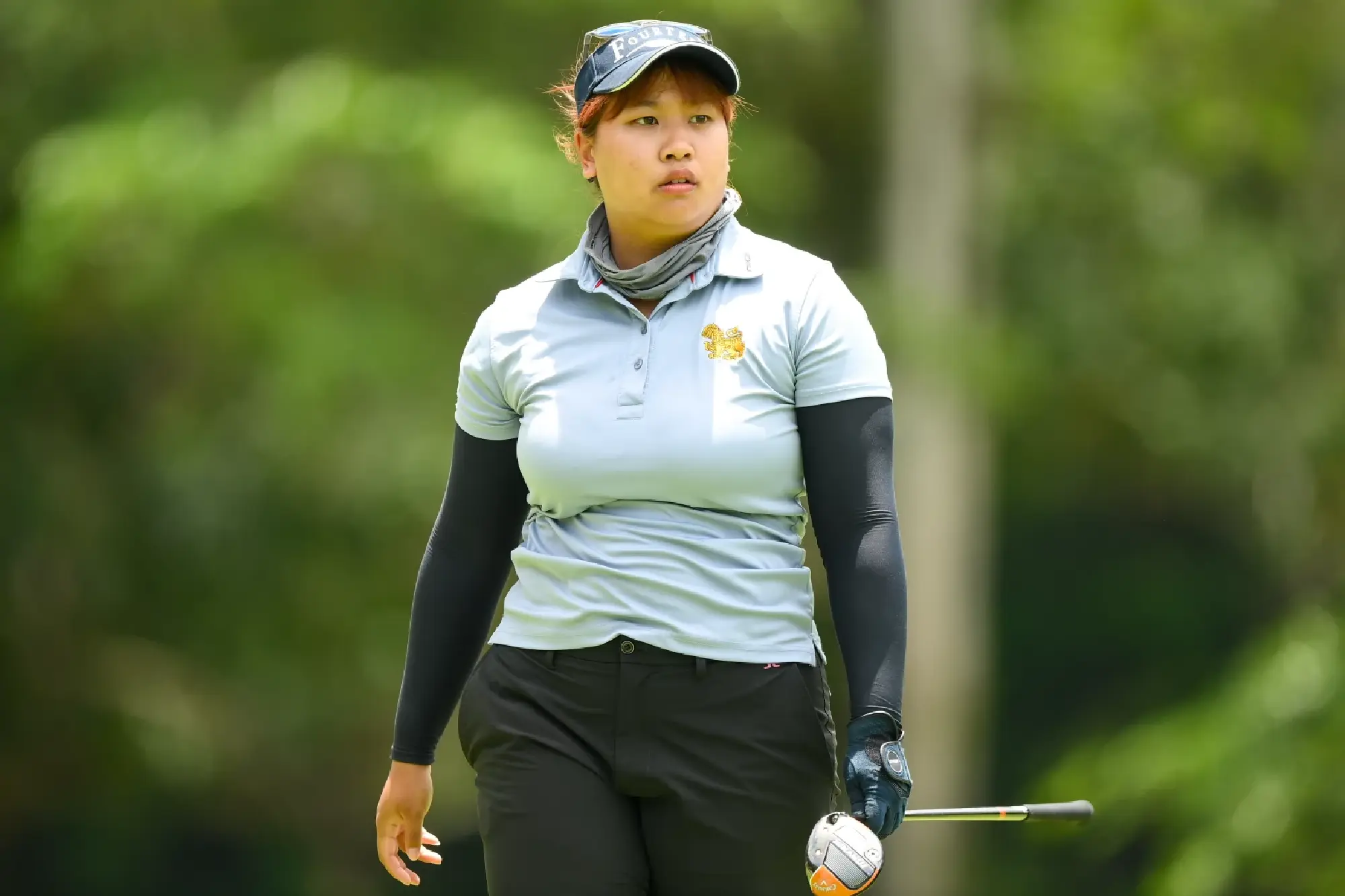 Two Eagles Propel Chanettee to Share Clubhouse Lead with Arpichaya at Rain-Delayed