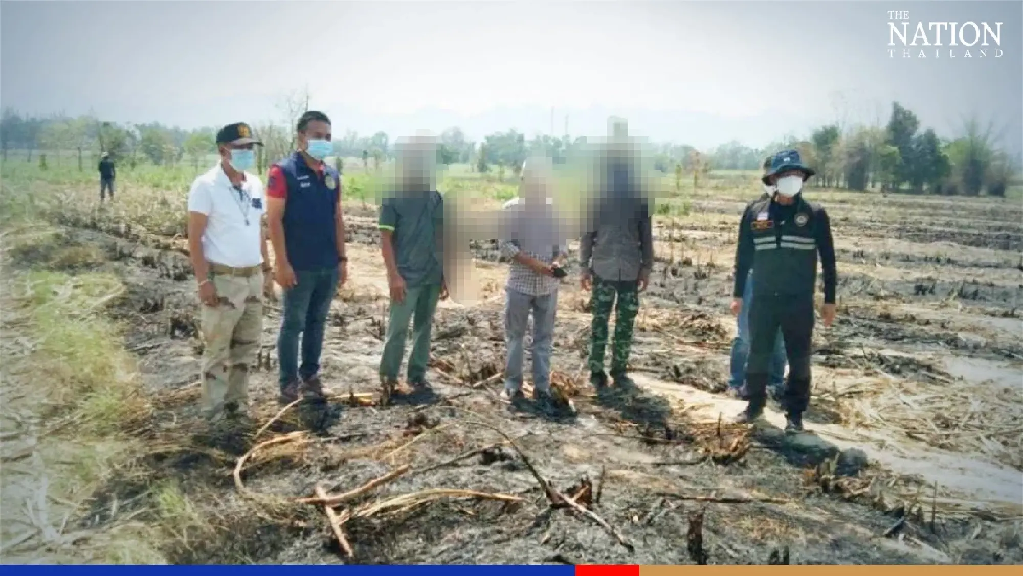 Crop stubble burning sparks fires in Mae Hong Son