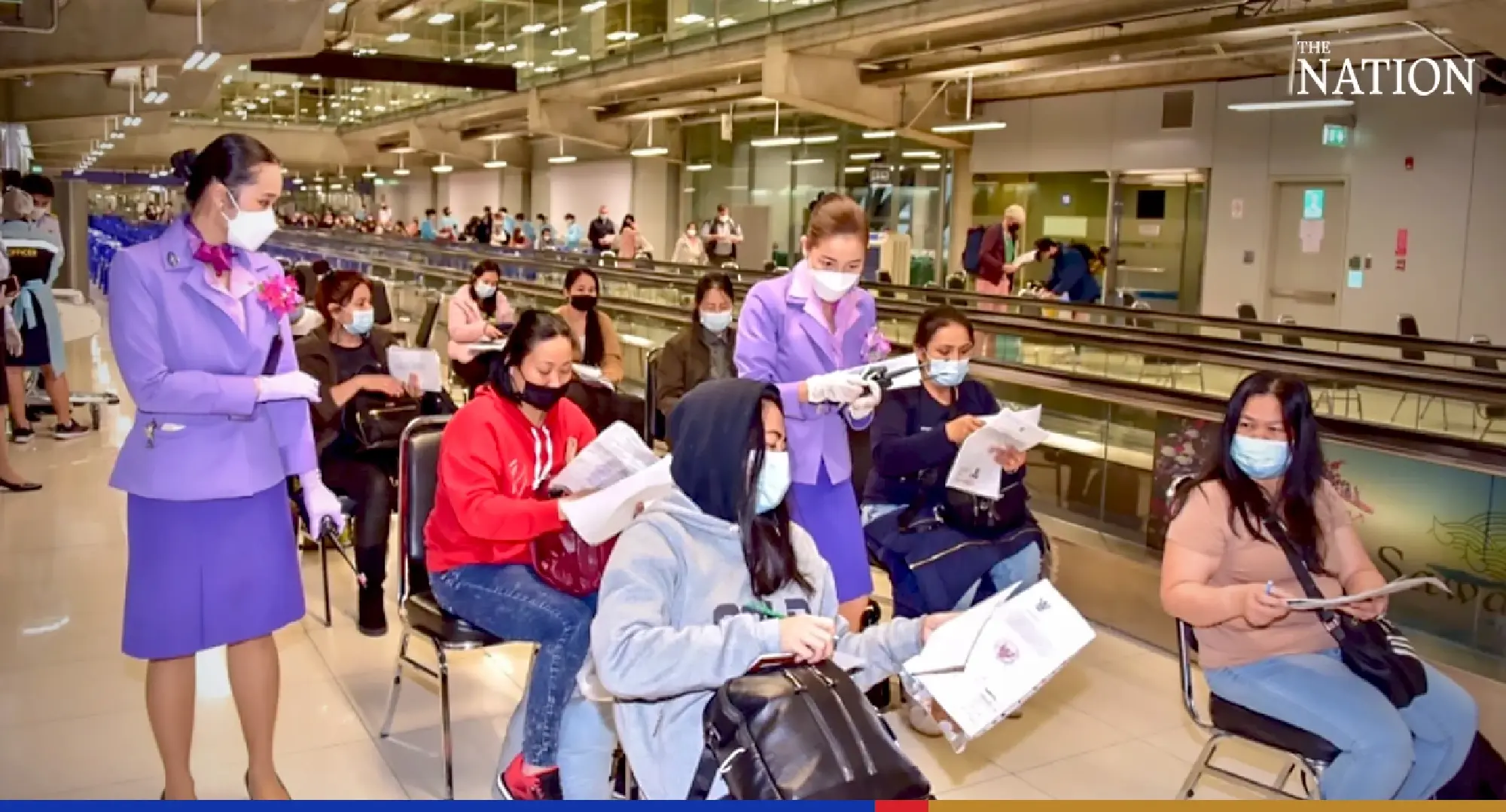 Over 200 Thais brought home safely from war-torn Ukraine