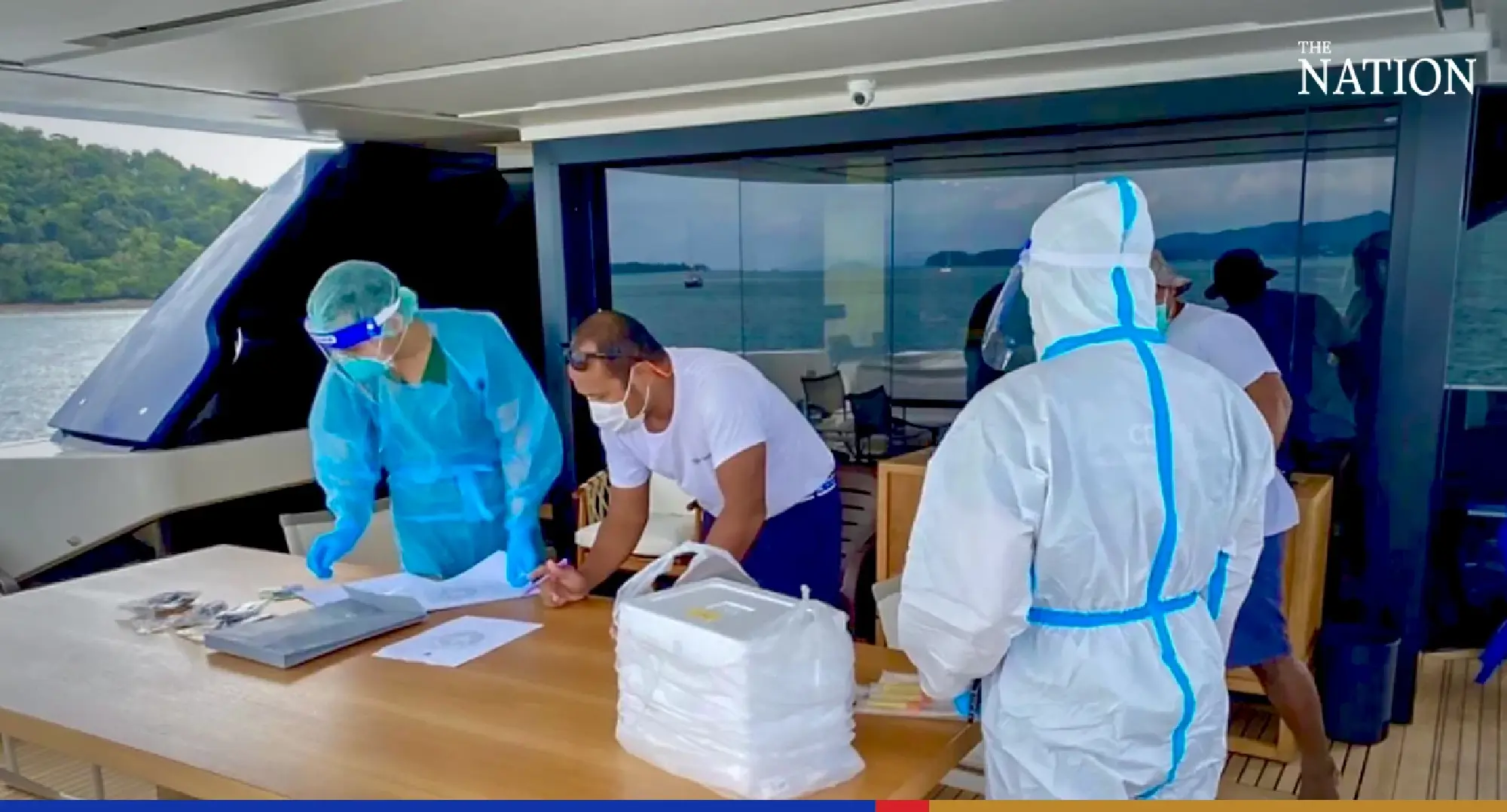 M’sian yacht brings in first group tourists to Phuket via sea under Test & Go scheme