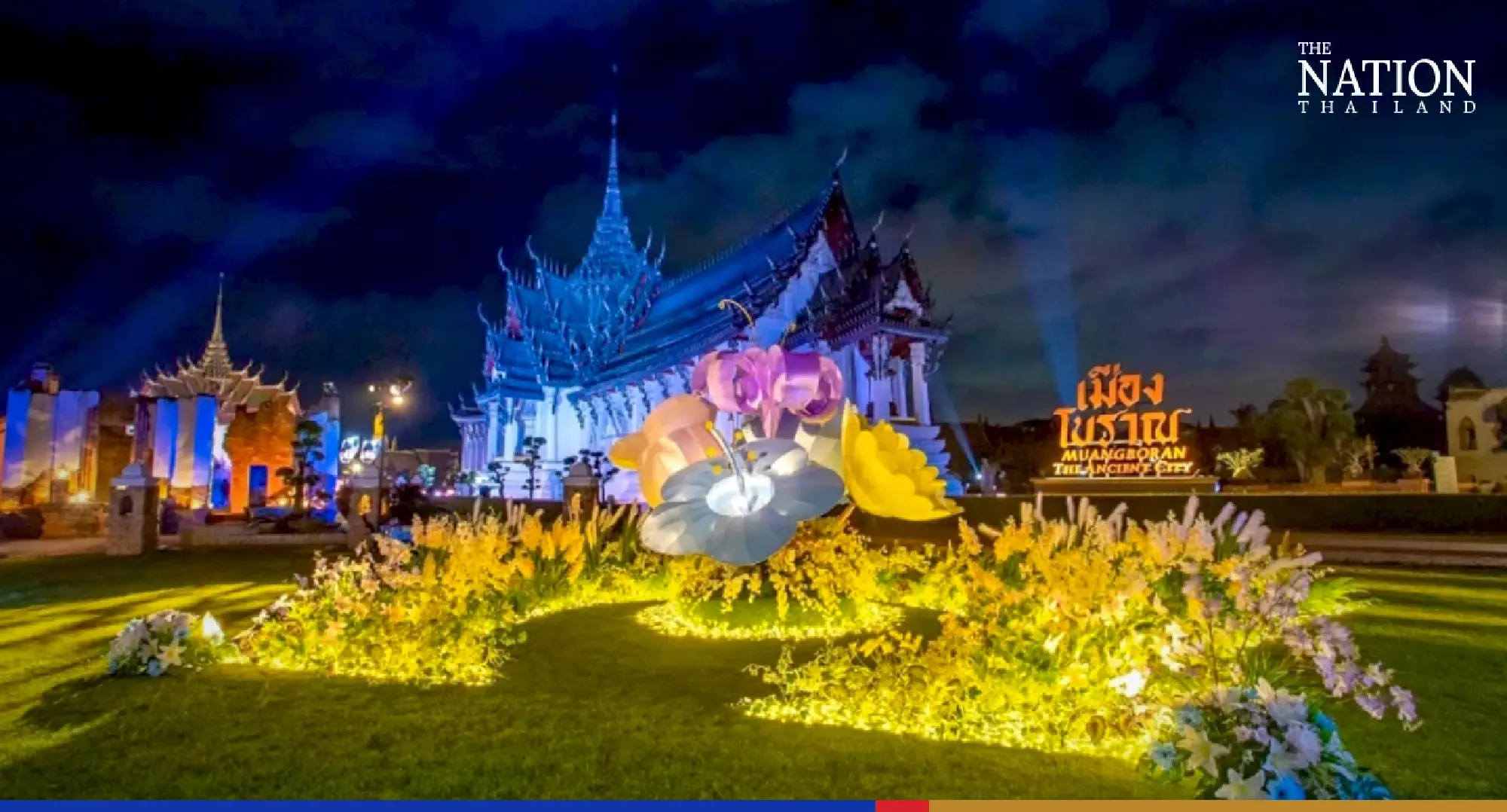 Muang Boran Museum comes to life with sensational light & sound shows, music, dance