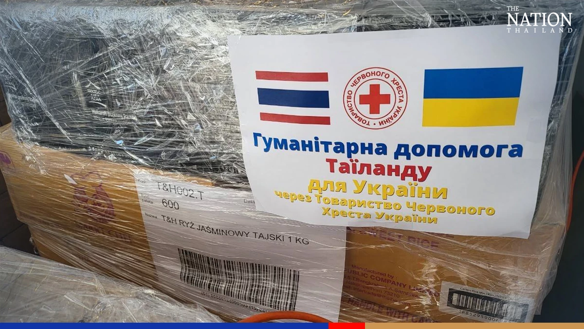 Thai embassy buys $60,000 worth of humanitarian items for Ukraine