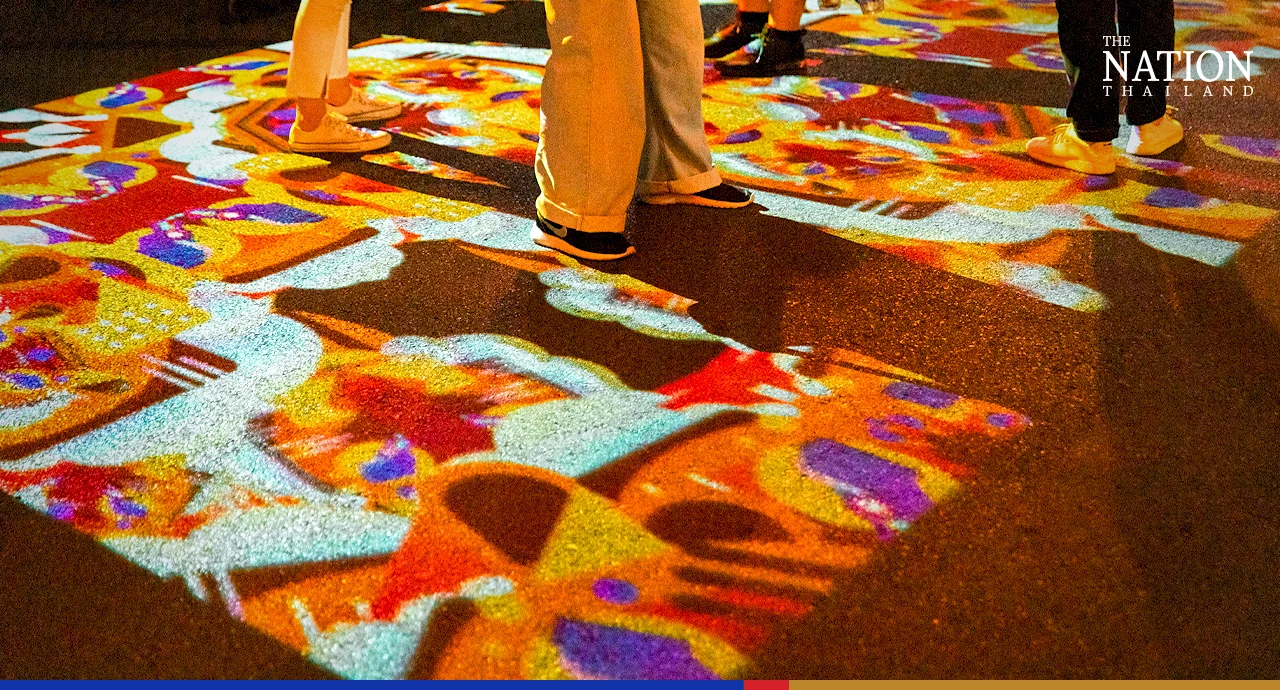 Old Bangkok lights path out of pandemic with eye-popping 'Awakening' street illuminations