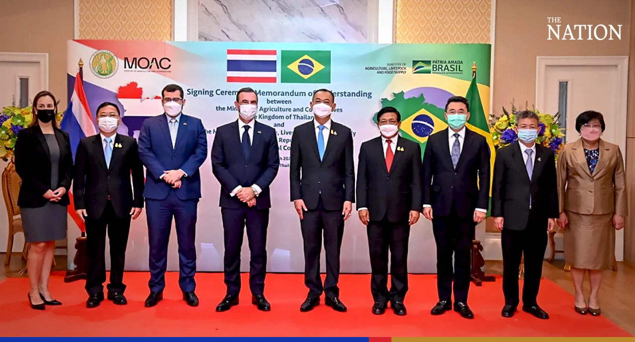 Thailand, Brazil embark on agricultural cooperation